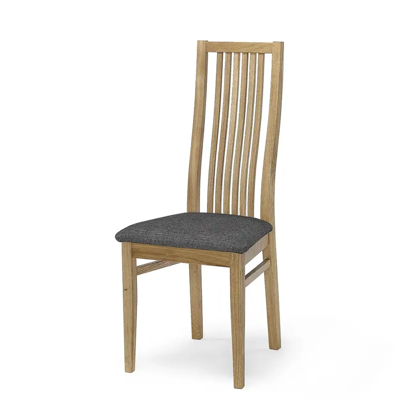 Beställ nu Allegro Matstol oljad ek m/ tyg sits 2-pack